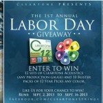 WIN 12 Sets of Cleartone Acoustic Strings and 120 Star Picks