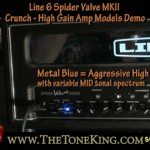A quick walk-through of the Line 6 Tube Spider Valve MKII Gain Amp Models Line6 HD100