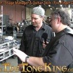 Backstage Jobs!! Lee Hollister Stage Mgr & Guitar Tech for Zoltan Bathory Five Finger Death Punch
