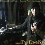 Backstage Jobs : Meet Guitar Tech Benjamin Dmitruk for bands COLD & Egypt Central