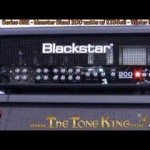 Blackstar Series ONE 200w KT88 amp head - SOUND DEMO - Winter NAMM 2011 - Flagship Amp!  Gus G!! 200