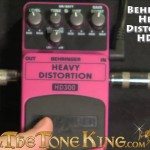 Bugera Behringer HD300 Heavy Distortion Pedal Demo Review Boss MD2 MD-2 Mega Distortion HD-300