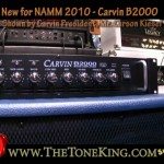 Carvin B2000 Bass Amp shown by Carson Kiesel - NAMM 2010 10