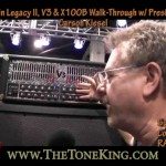 Carvin Vai Legacy II, V3 and X100B walk-through w/ President Carson Kiesel NAMM 2010 10