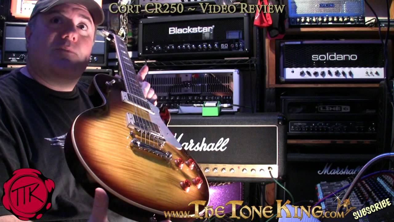 Cort CR250 Guitar Review using Marshall JCM800 amp! The Tone King