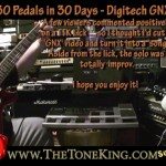 Day 26 - A TTK lick turned into a song using a Digitech GNX3 - 30 Pedals in 30 Days - Michael Kelly