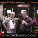 Former EVH (Eddie Van Halen) Guitar Builder - Paul Unkert from UNK Guitars NAMM 2010 10