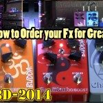 How to Order Pedals & Effects for Great Tone! Budda Om Samsara Chakra Karma ZenMan 3P3D'14