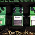 Ibanez Tube Screamer Shoot-Out : TS808, TS9, TS9DX 30 Pedals in 30 Days #13 Winter NAMM 2011 '11