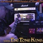 Joe Satriani vs. Steve Vai Shoot-Out Vox Satchurator Ibanez Jemini 30 Pedals Day #11 NAMM 2011 '11