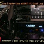 Making music w/ the Line 6 Spider Valve mkII HD100 - Looper Function