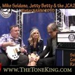 NAMM Girls - Jet City's Jetty Betty & Michael Soldano - JCA20H - TTK Style! 2010 10