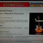 REMINDER : Don't forget - Minarik GUITAR GIVE-AWAY in 1 week !!!  Friday 3/26.