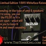 Review of the Pro Co RAT - 1985 Whiteface Reissue Limited Edition stompbox pedal TTK