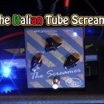 The 12 Volt Italian TUBE Screamer!  Baroni-Lab 'The Screamer'.  Demo & Review.