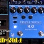 TONE RICH! Visual Sound H2O Liquid Chorus & Echo V3 : 3P3D'14