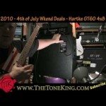 TTK Killer '4th of July' Find - A 4x8 Cab by Hartke Tube Amp GT60 GT-60 Demo Review