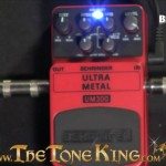 Ultra Metal Pedal Behringer Bugera UM300 UM-300 Boss Metal Zone MT2 MT-2 Demo Review Randall Halo