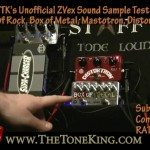 ZVex - Box of Rock, Box of Metal, Mastotron, Distortron - Sound Sample Test Review Demo