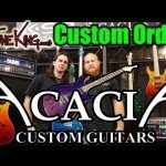 USA Custom Shop Guitar Order - ACACIA GUITARS