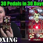Digitech VENTURA VIBE - UNBOXING - 30 Pedals in 30 Days 2015