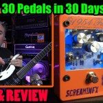 SCREAMINFX 1954 Fuzz - Demo & Review - 30 Pedals in 30 Days 2015