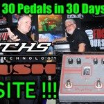 ONSITE @ FUCHS!  LIVE demo of the PLUSH REPLAY TUBE DELAY - 30 Pedals in 30 Days 2015