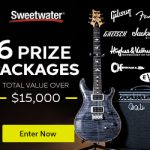 Sweetwater Giveaway - Win 1 of 6 Guitars