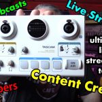 Ultimate Interface for Live Streams / Webcasts - Tascam MiNiStudio Creator US-42