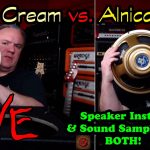 TTK LIVE - Alnico Cream vs. Alnico Gold - INSTALL & SOUND SAMPLE