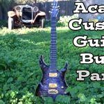 Custom Guitar Build - Time Lapse - Acacia Guitars - Part 3