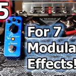 $45 for 7 MODULATION EFFECTS! Donner MOD SQUARE Demo & Review