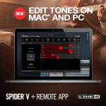 Edit Tones on MAC & PC While Recording to your DAW - Line 6 Spider V Remote App