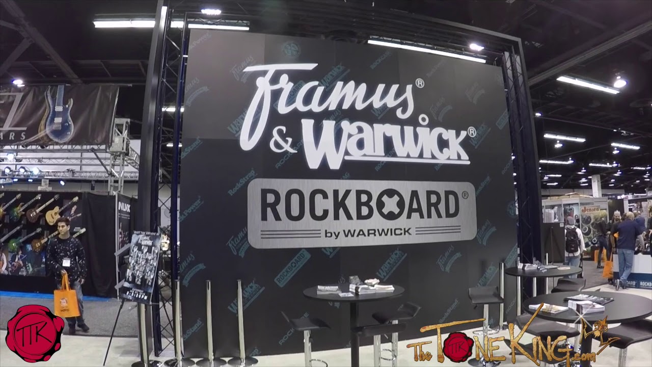 FRAMUS / WARWICK Guitars & Basses Walk-Thru - NAMM 2018