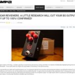 Wampler Pedals claims Phillip McKnight is Uneducated Because his Opinion is Bullsh*t