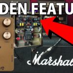 Hidden Feature on the PAL800 Gold Overdrive - JCM800 Amp in a Box Pedal w DEMO