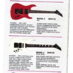 Charvel Guitars Catalog - 1986