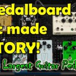 Sweetwater's WORLDS LARGEST PEDALBOARD - Unboxing & PlayThrough 10 Overdrive Pedals!