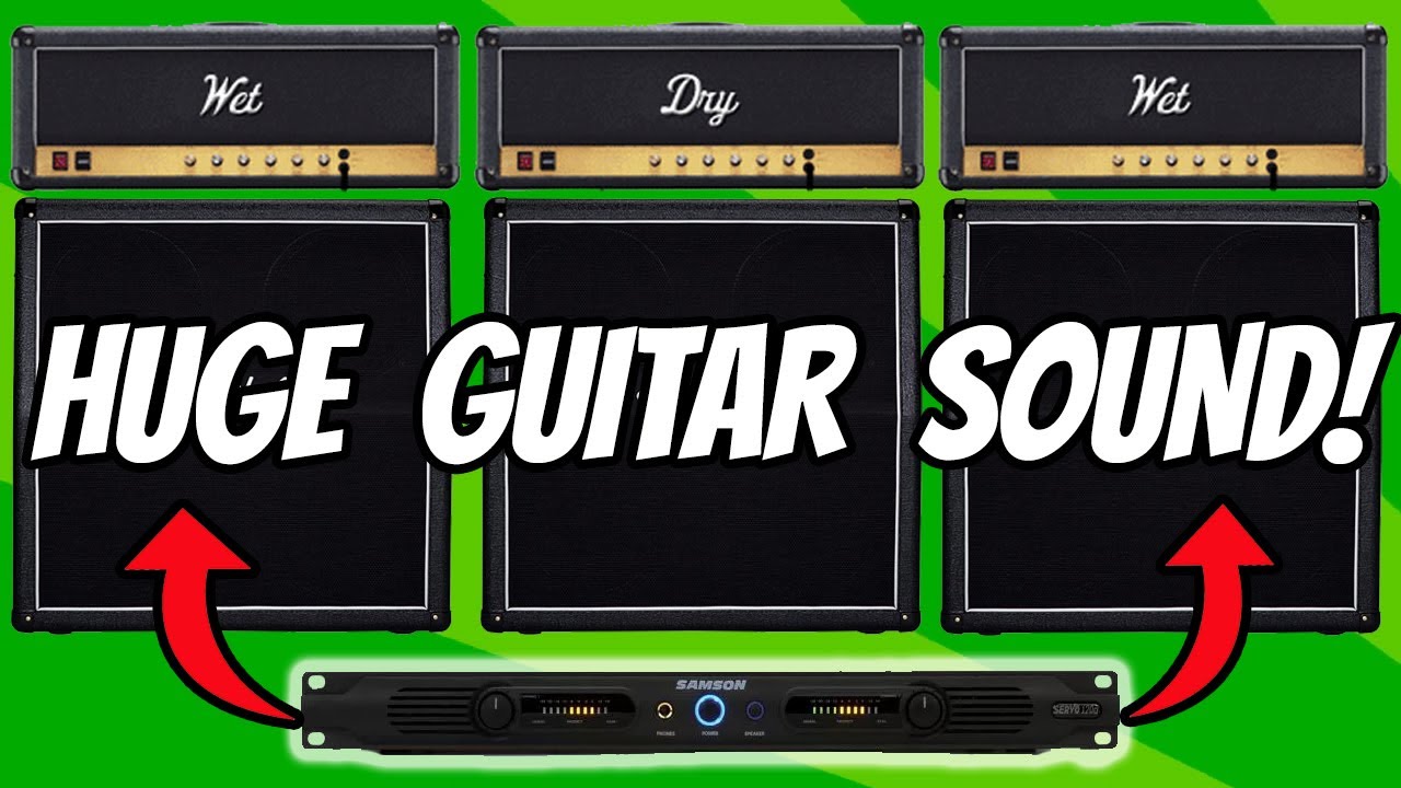 WET / DRY / WET Rig Full Demo Using the Samson Servo 120a Power Amp