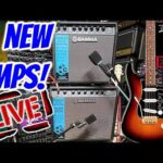 GAMMA Guitar Amplifiers G25 & G50 LIVE Demo & Review + Fender SRV Unboxing!