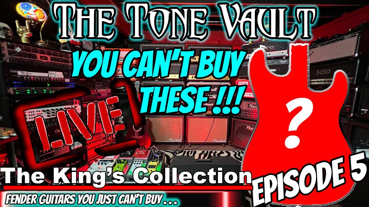 The Tone Vault Ep.5 FENDER GUITARS YOU CANT BUY TTK LIVE + Fender