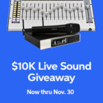 Sweetwater is at is again - this time, a 10K Live Sound Giveaway!  Check it ...